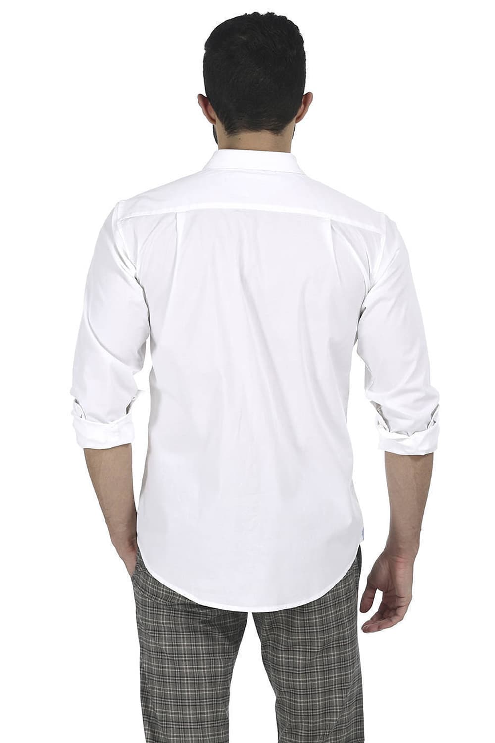 BASICS SLIM FIT STRETCH SHIRT