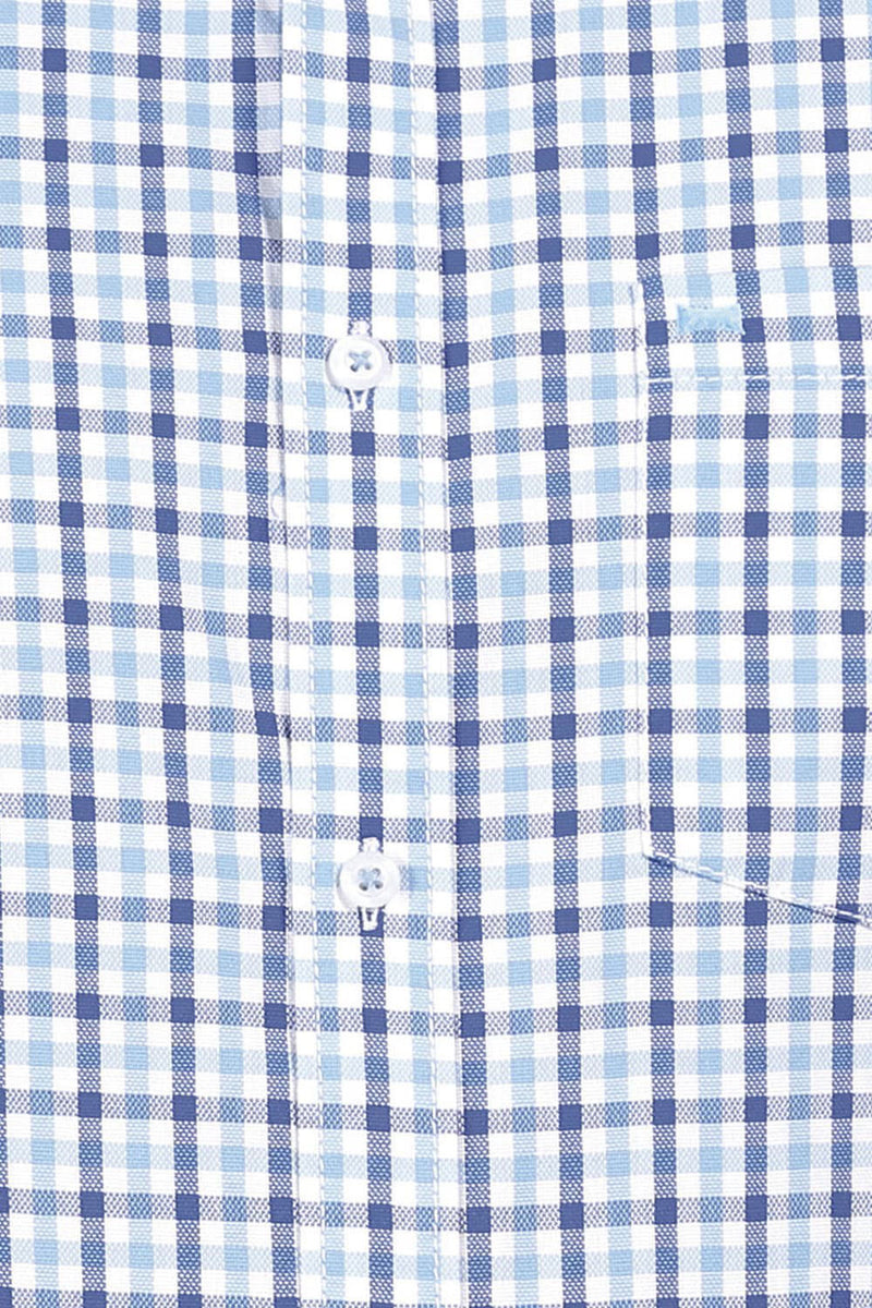 BASICS SLIM FIT CHECKS SHIRT