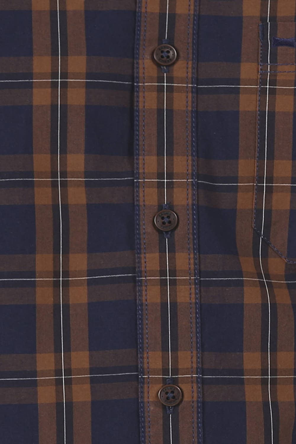 BASICS SLIM FIT CHECKS SHIRT