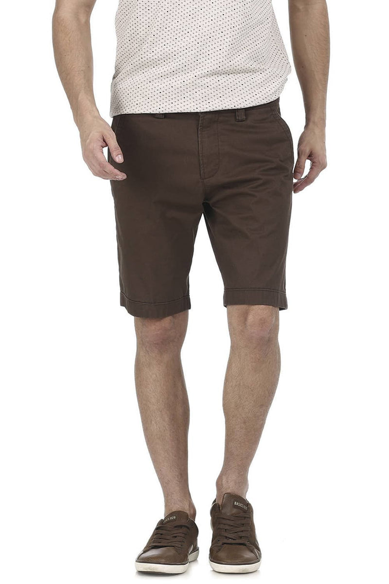 BASICS COMFORT FIT STRUCTURE SHORTS