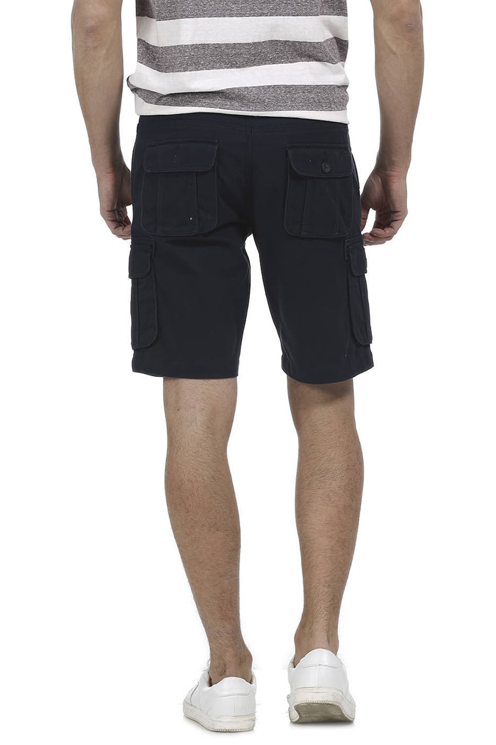 BASICS COMFORT FIT 6 POCKET CARGO SHORTS