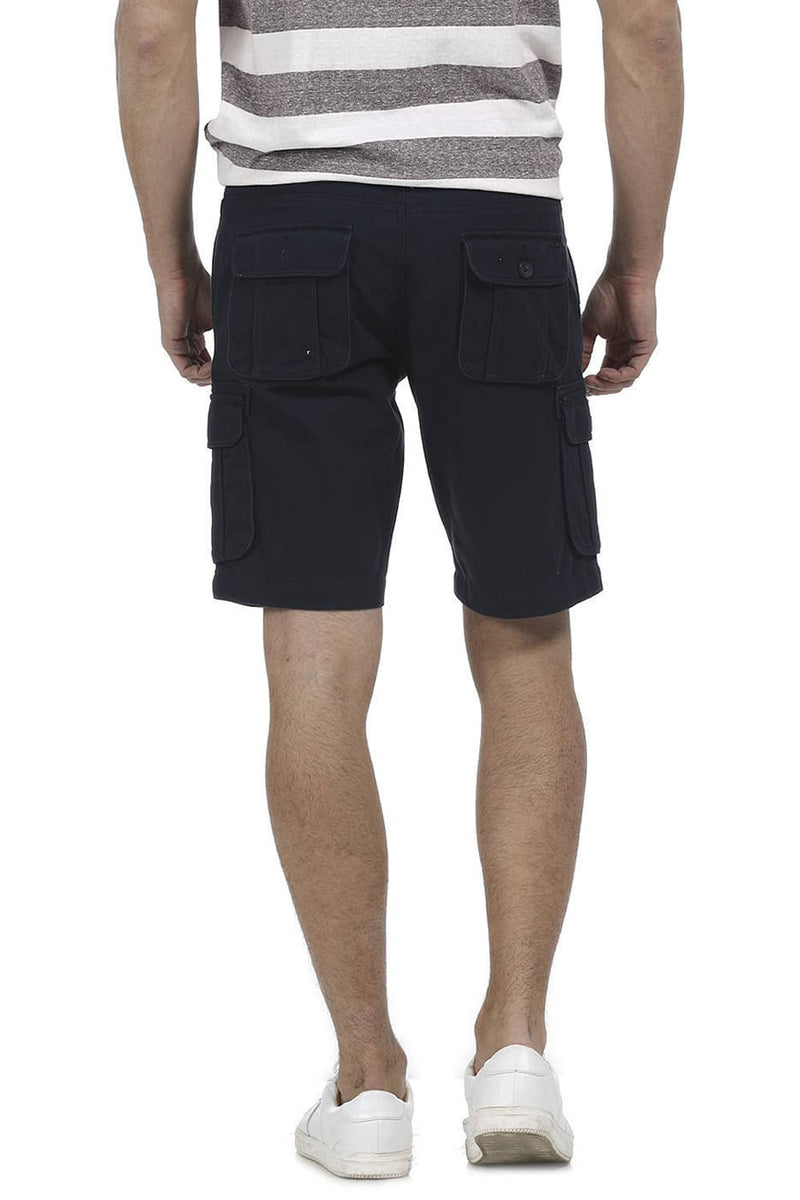 BASICS COMFORT FIT 6 POCKET CARGO SHORTS