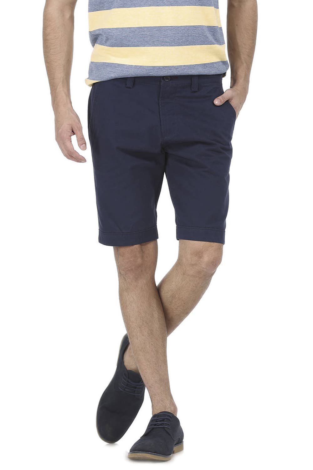 BASICS COMFORT FIT TWILL SHORTS