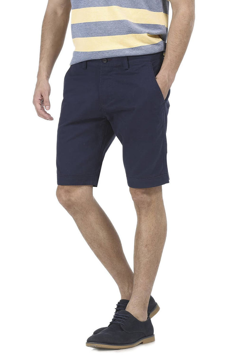 BASICS COMFORT FIT TWILL SHORTS