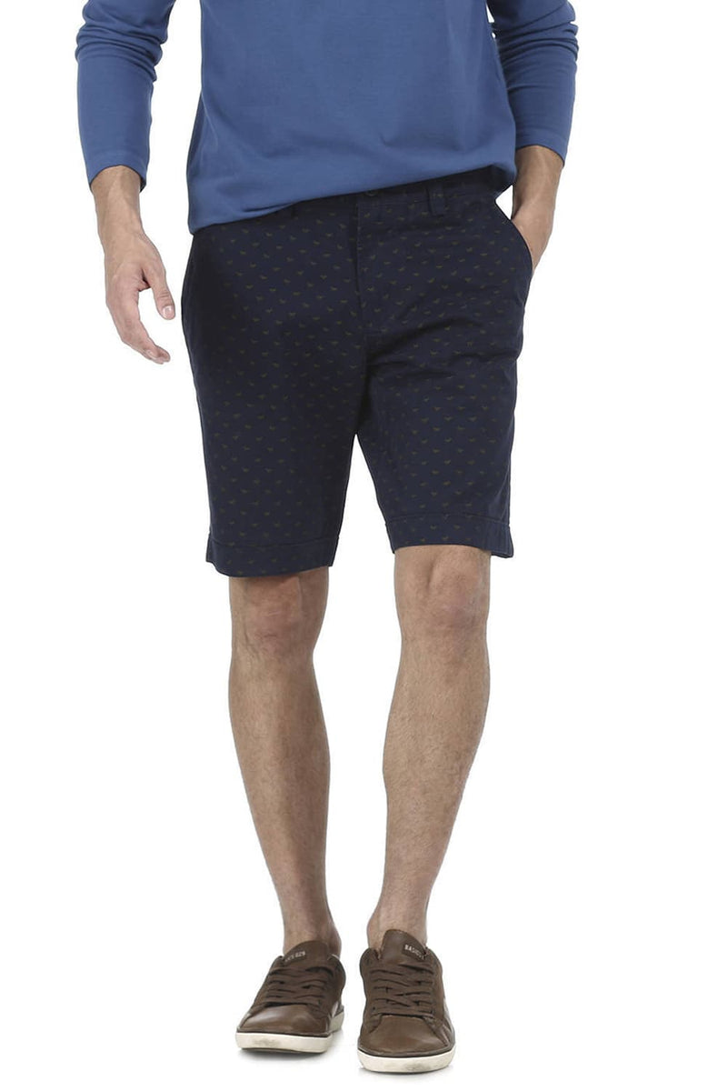 BASICS COMFORT FIT PRINTED SHORTS