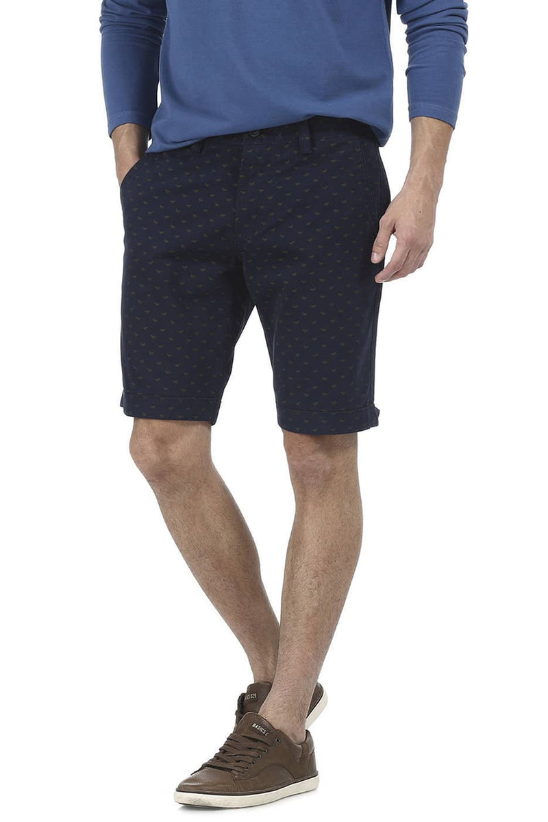 BASICS COMFORT FIT PRINTED SHORTS