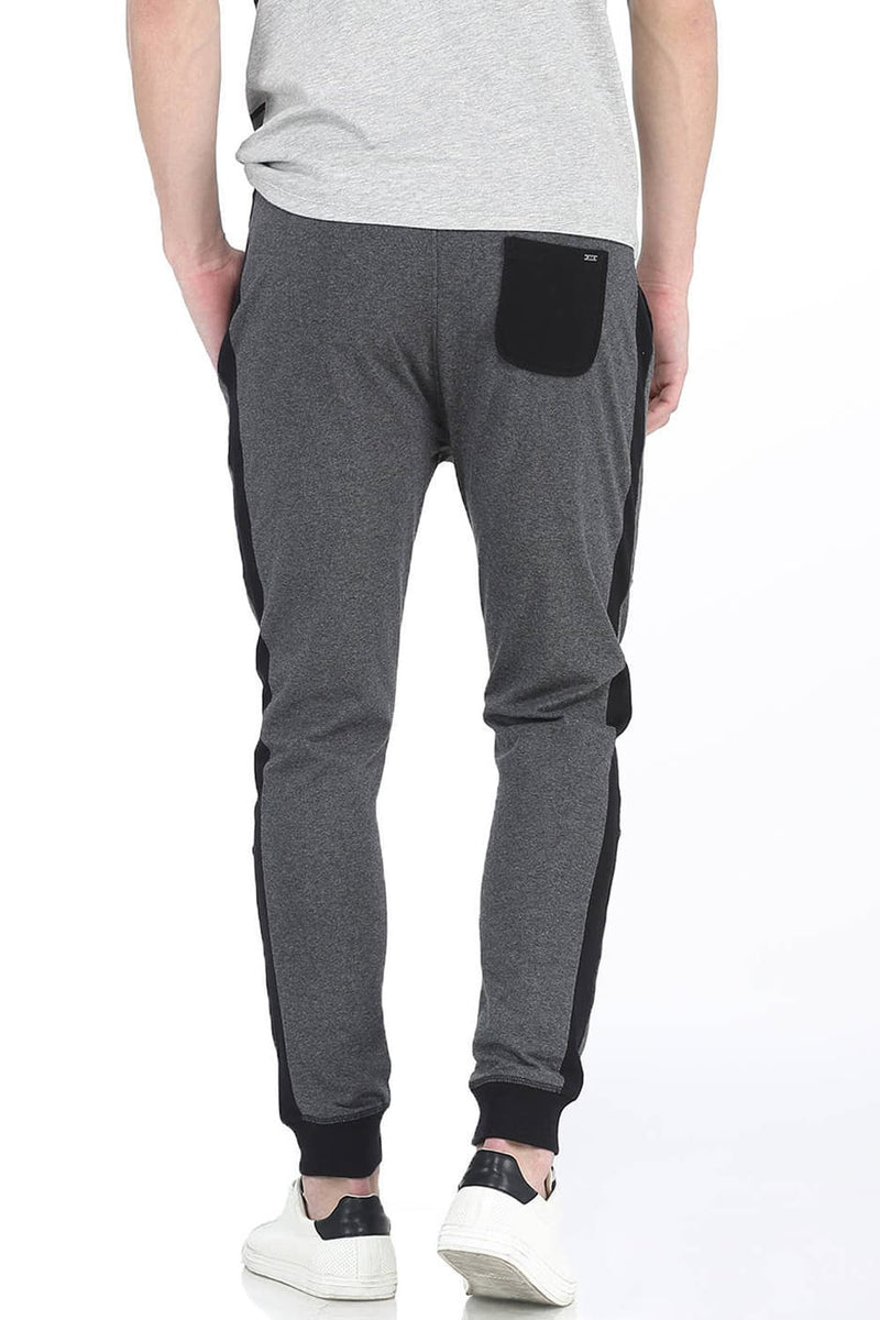 BASICS JOGGER FIT NAVY TRACK PANT