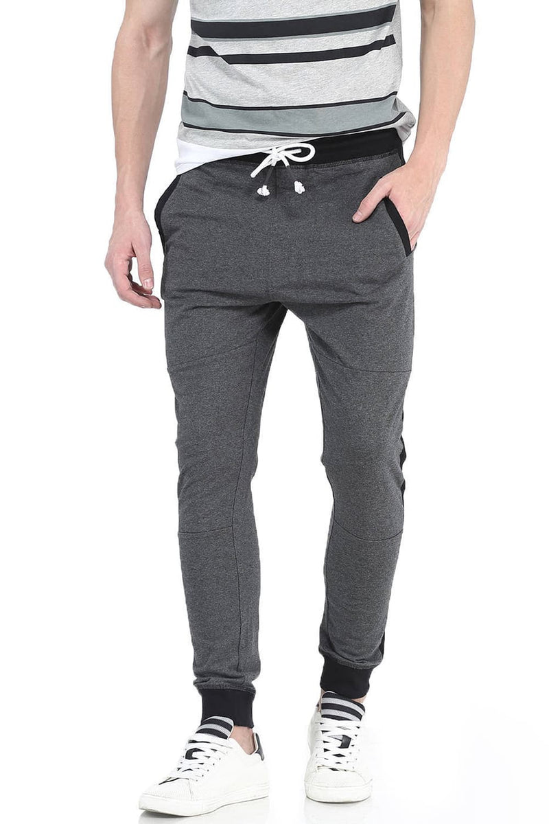 BASICS JOGGER FIT NAVY TRACK PANT