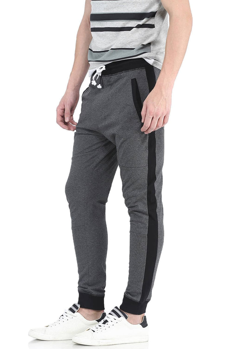 BASICS JOGGER FIT NAVY TRACK PANT