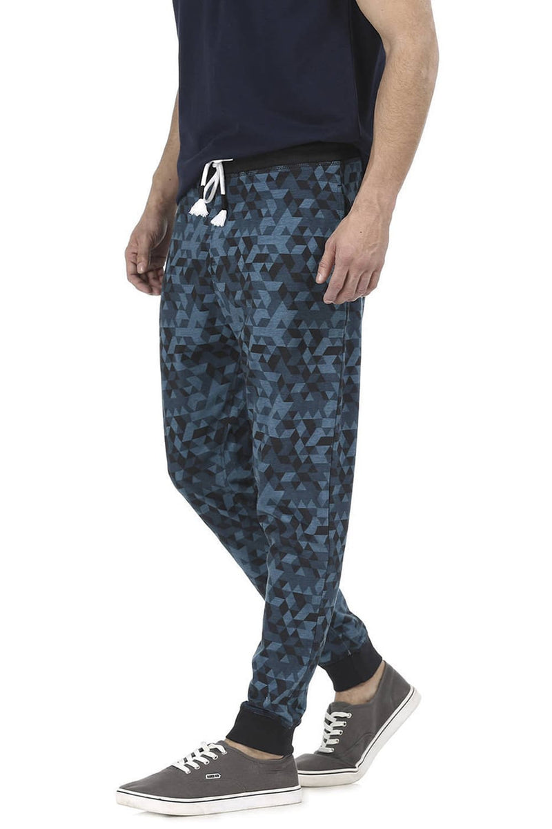 BASICS JOGGER FIT PRINTED TRACK PANT