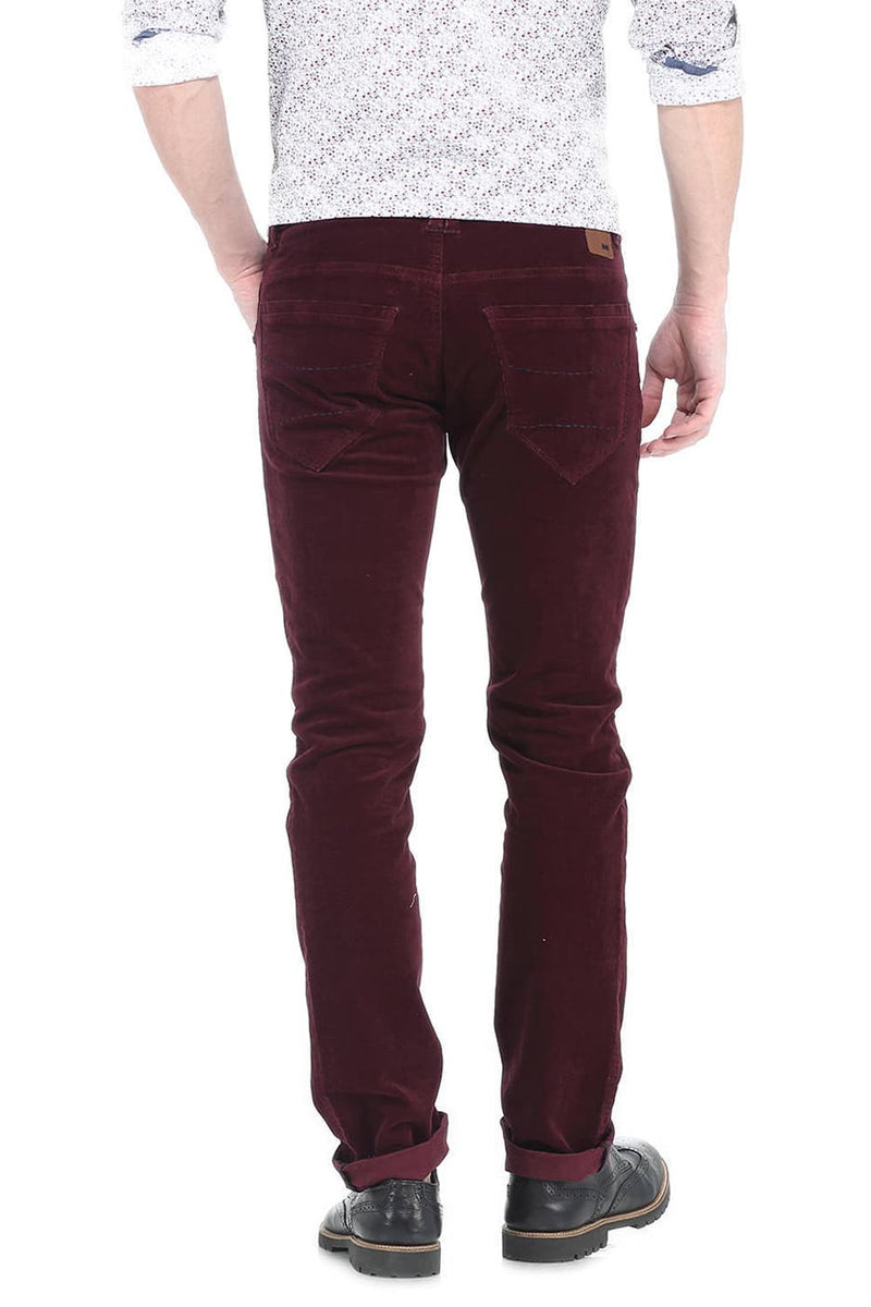 BASICS SKINNY FIT CORDUROY STRETCH TROUSER