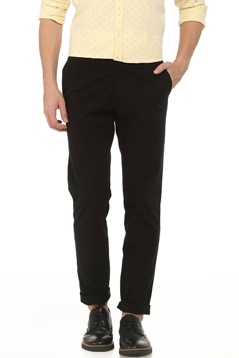 BASICS SLIM FIT TROUSER