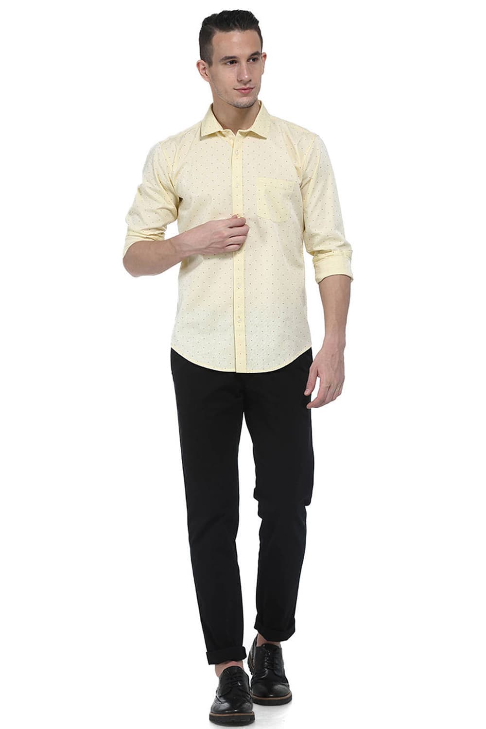 BASICS SLIM FIT TROUSER