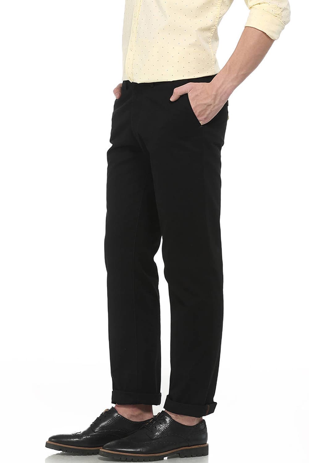 BASICS SLIM FIT TROUSER