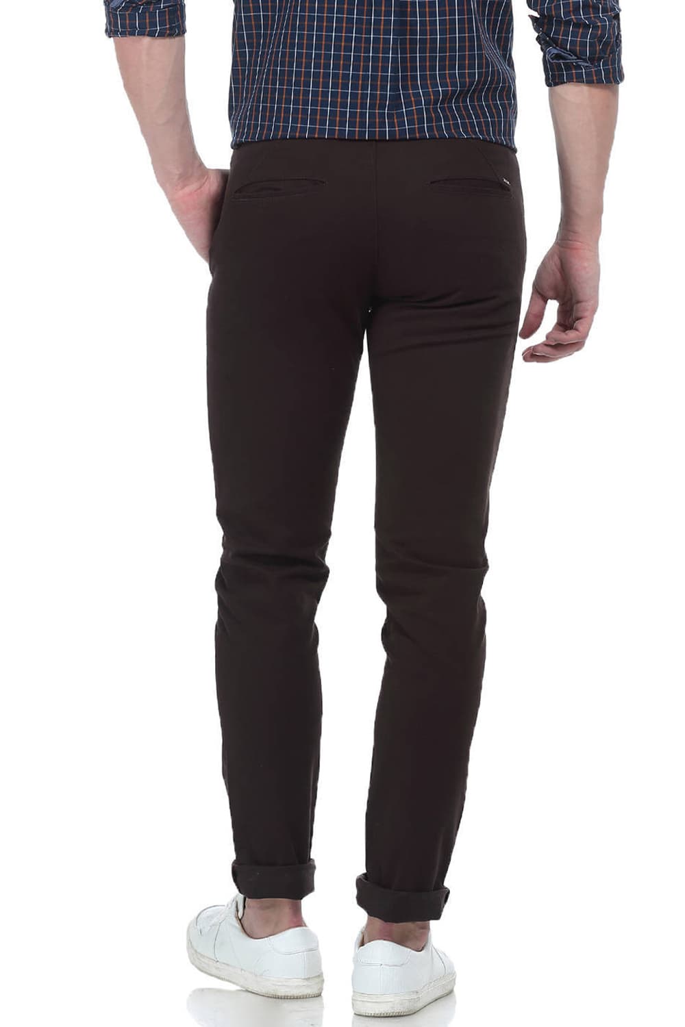 BASICS TAPERED FIT STRUCTURE TROUSER