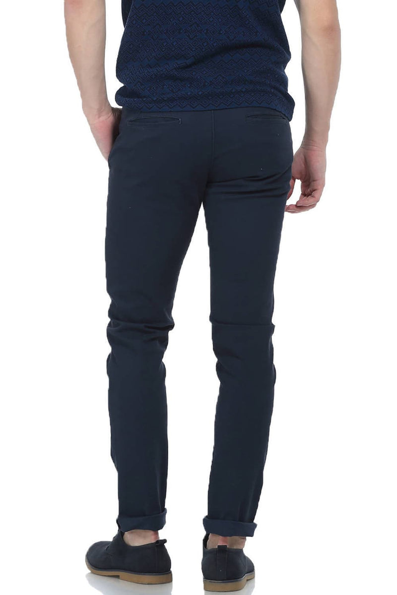 BASICS TAPERED FIT STRUCTURE TROUSER