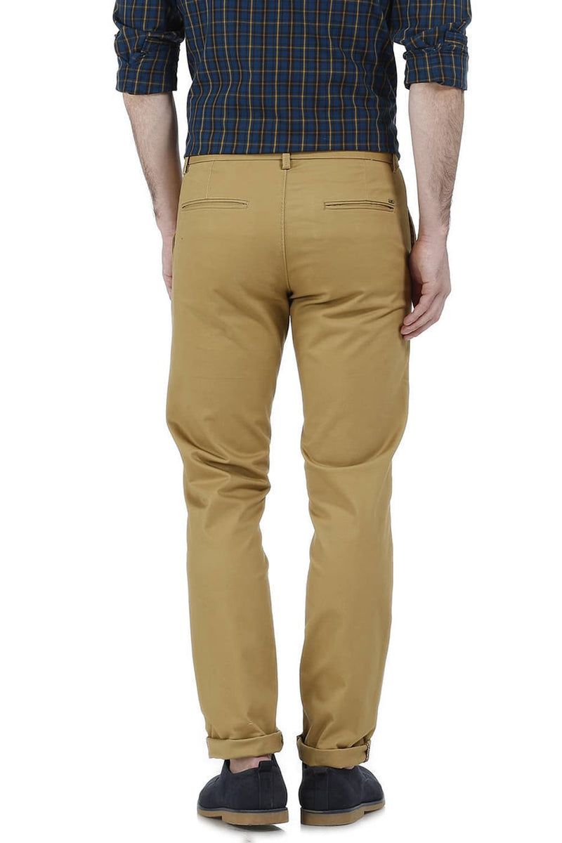 BASICS TAPERED FIT STRETCH TROUSER