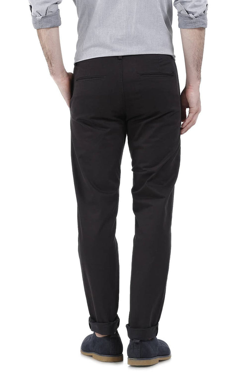 BASICS TAPERED FIT STRETCH TROUSER