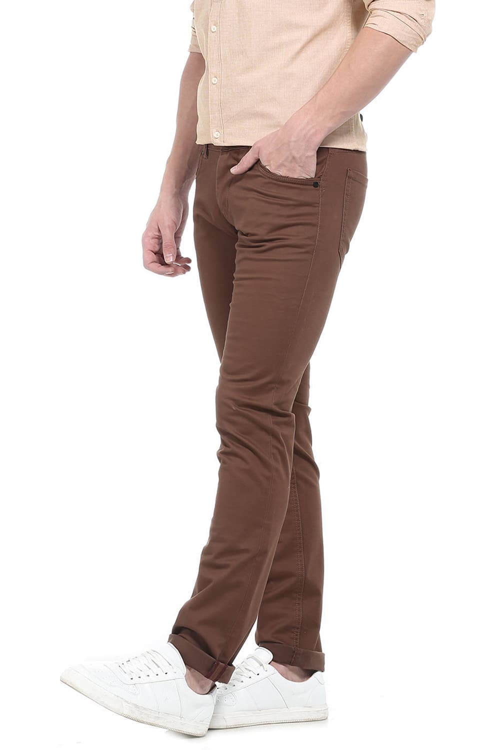 BASICS SKINNY FIT STRETCH TROUSER