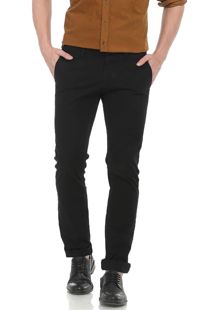 BASICS SKINNY FIT STRETCH TROUSER