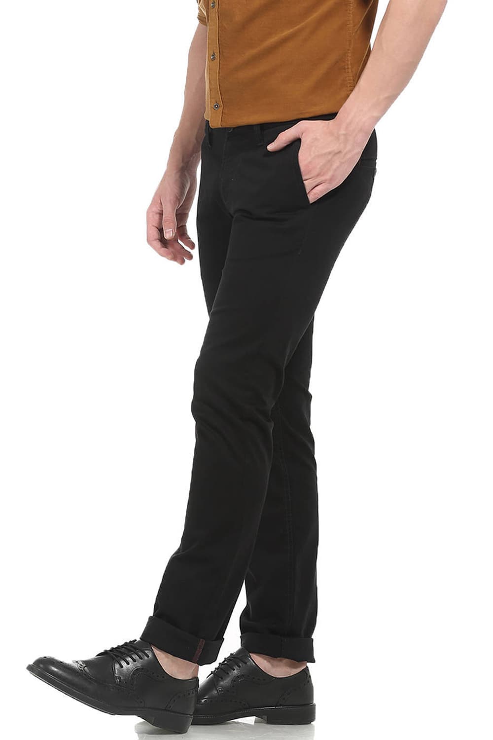 BASICS SKINNY FIT STRETCH TROUSER