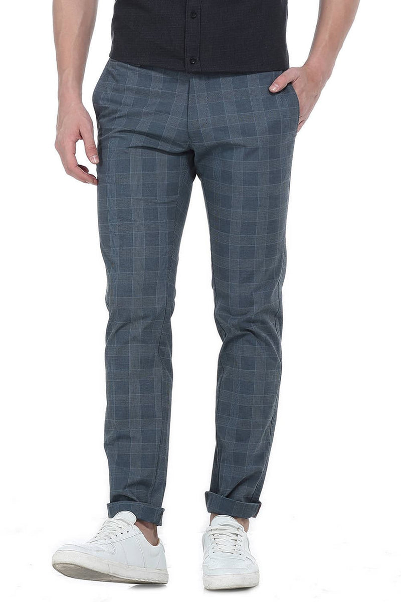 BASICS TAPERED FIT STRUCTURE TROUSER