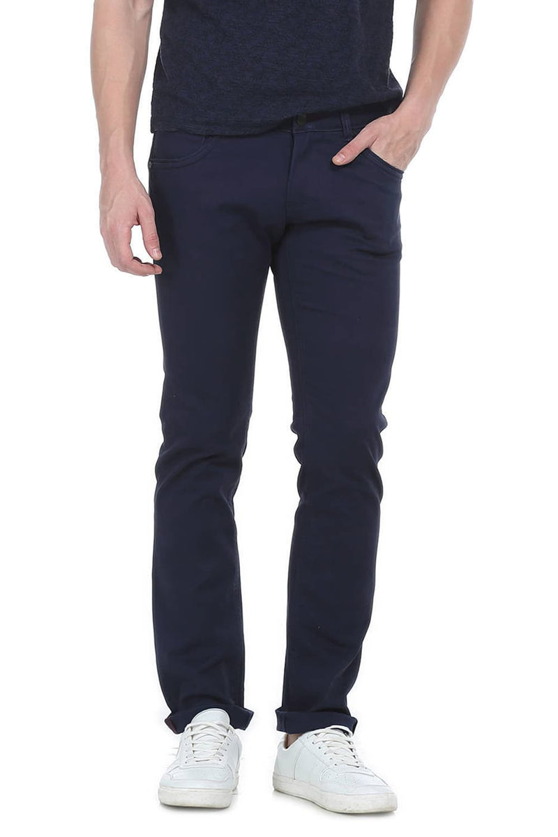 BASICS SKINNY FIT STRETCH TROUSER