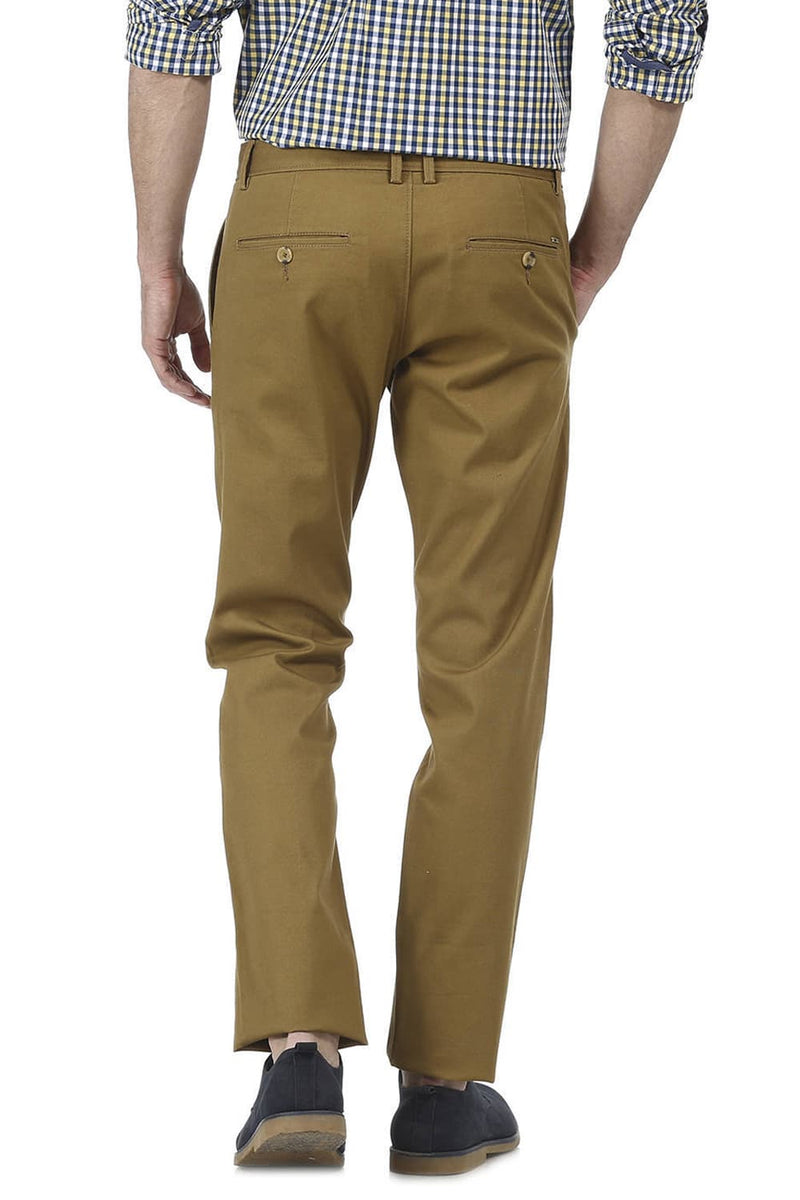 BASICS TAPERED FIT STRETCH TROUSER