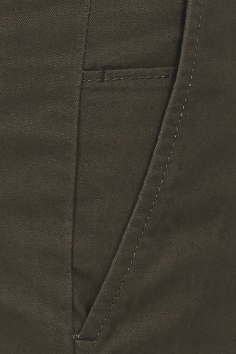 BASICS SLIM FIT STRUCTURE TROUSER