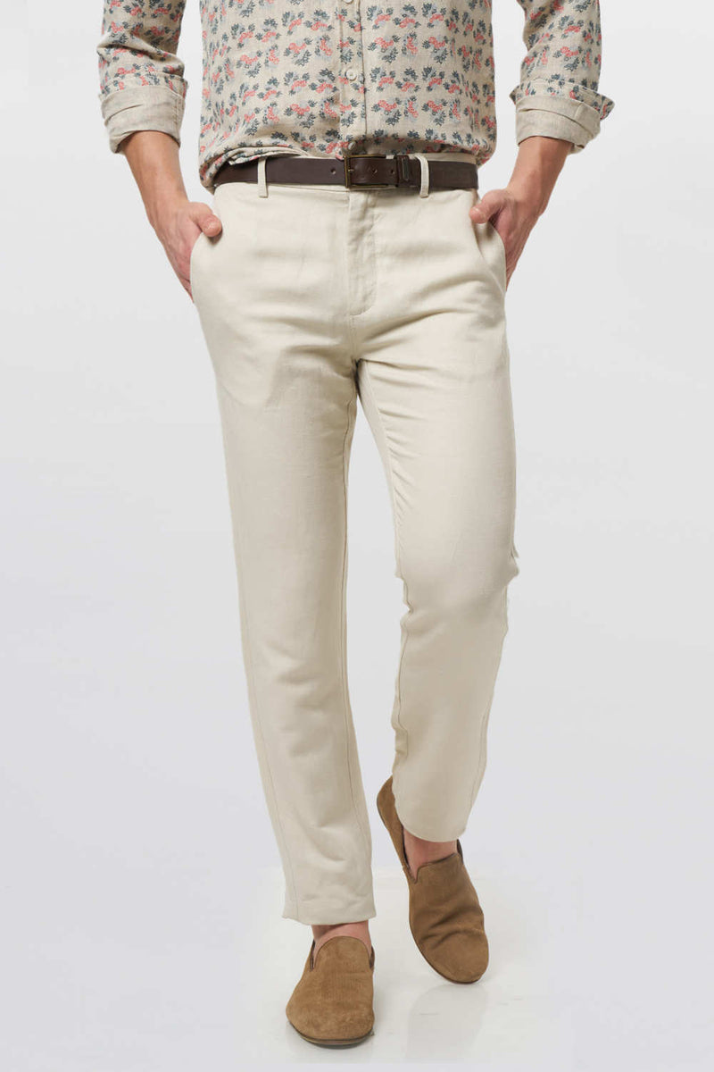 BASICS TAPERED FIT TROUSER