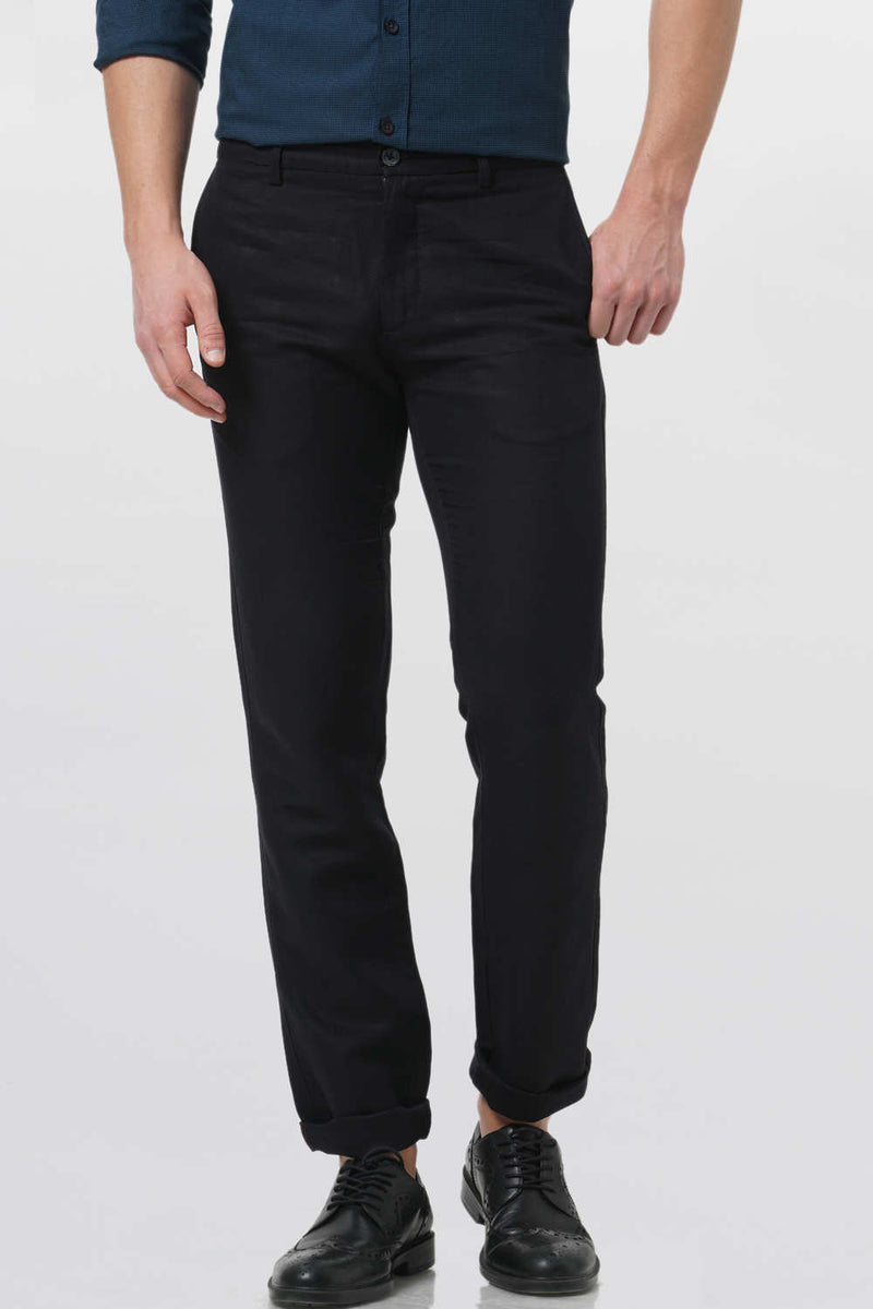 BASICS TAPERED FIT TROUSER