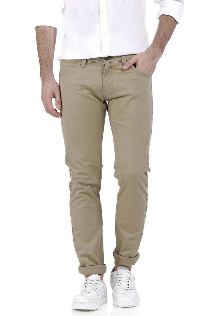 BASICS SKINNY FIT STRETCH TROUSER