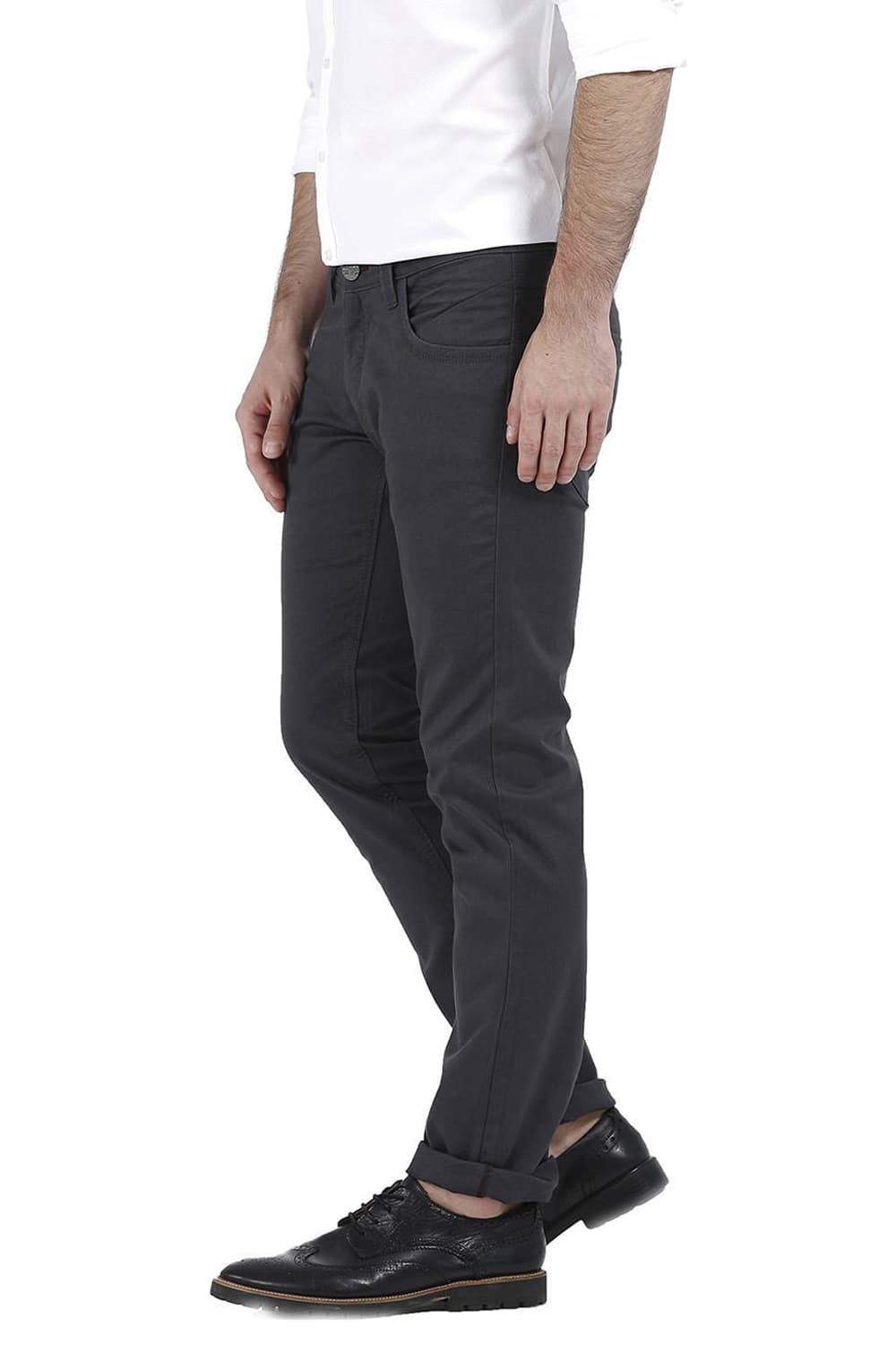 BASICS SKINNY FIT STRETCH TROUSER