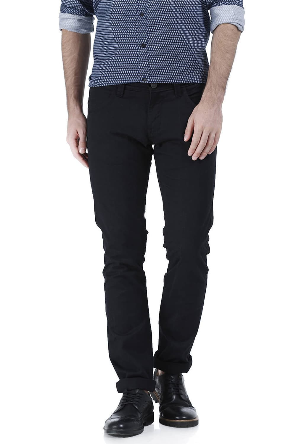 BASICS SKINNY FIT STRETCH TROUSER