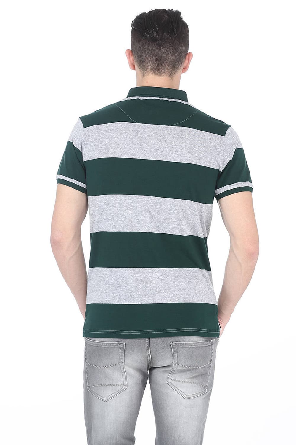 BASICS MUSCLE FIT POLO SHIRT TEE