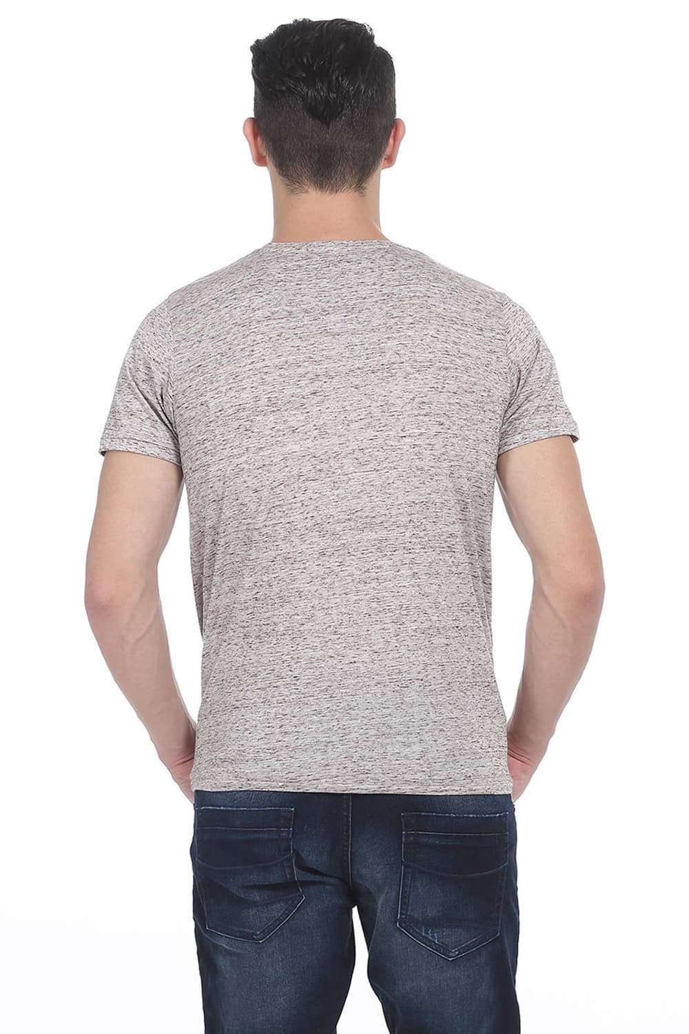 BASICS MUSCLE FIT CREW NECK T.SHIRT