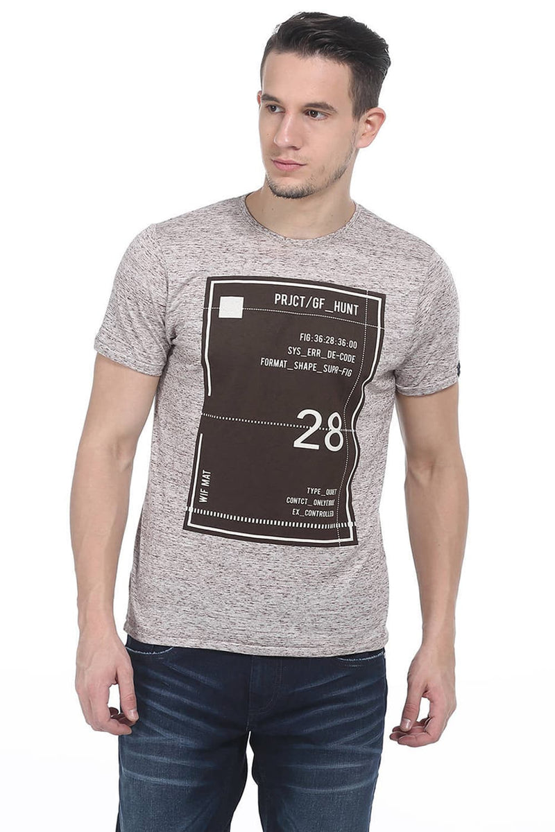 BASICS MUSCLE FIT CREW NECK T.SHIRT