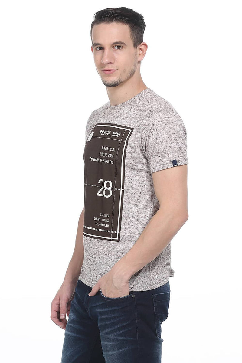 BASICS MUSCLE FIT CREW NECK T.SHIRT