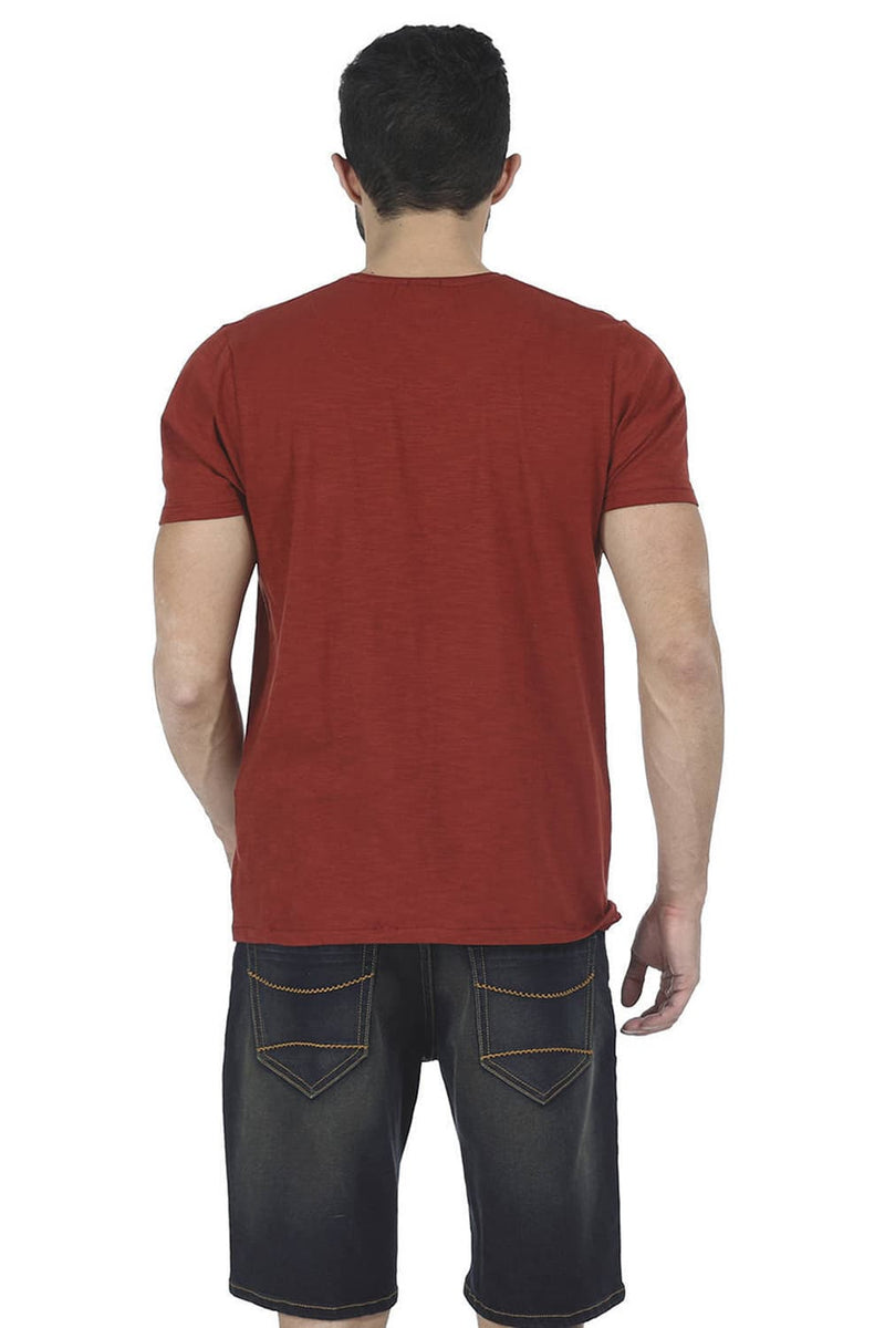 BASICS MUSCLE FIT CREW NECK T SHIRT