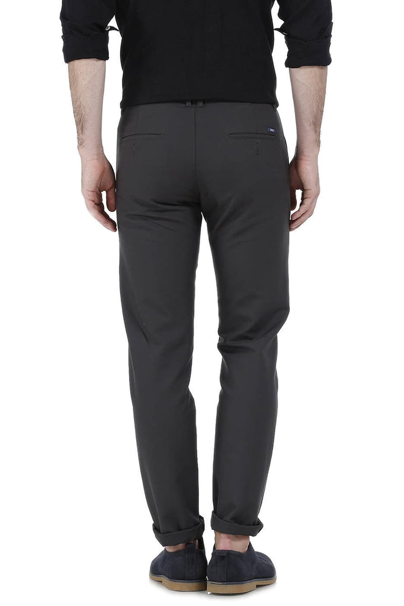 BASICS TAPERED FIT PIRATE COTTON TROUSER