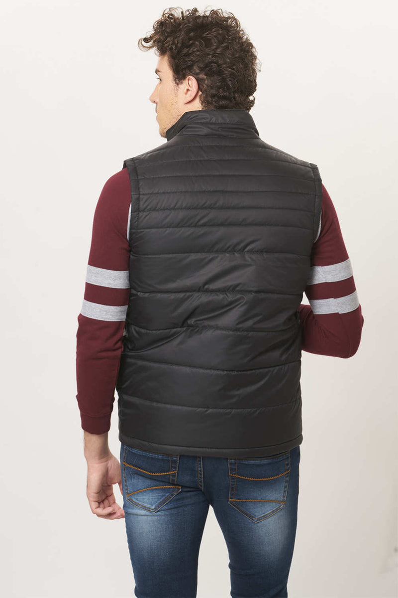 BASICS COMFORT FIT LIGHT WEIGHT POLYFILL JACKET