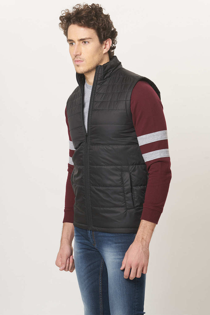 BASICS COMFORT FIT LIGHT WEIGHT POLYFILL JACKET