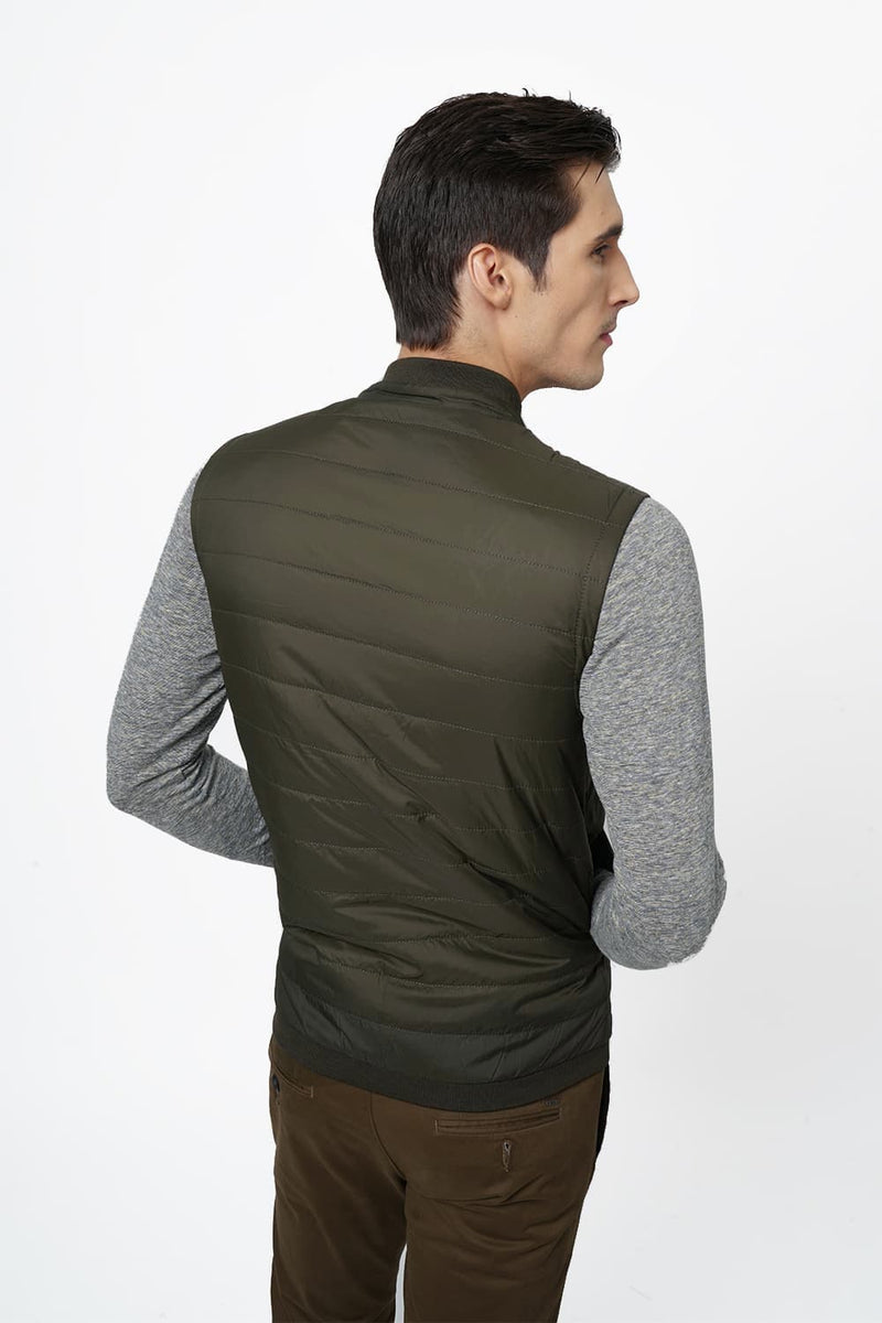 BASICS COMFORT FIT LIGHT WEIGHT POLYFILL JACKET