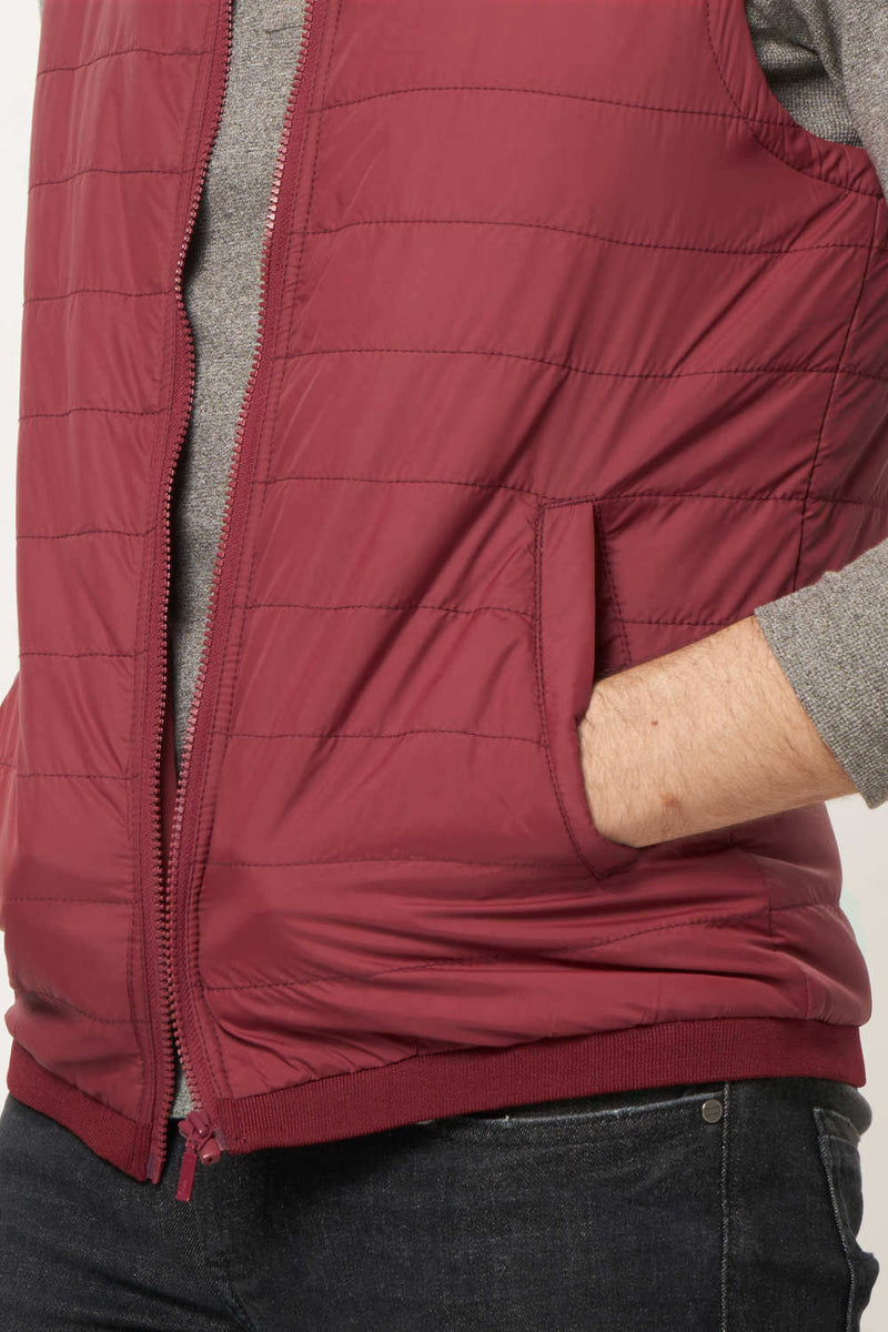 BASICS COMFORT FIT LIGHT WEIGHT POLYFILL JACKET