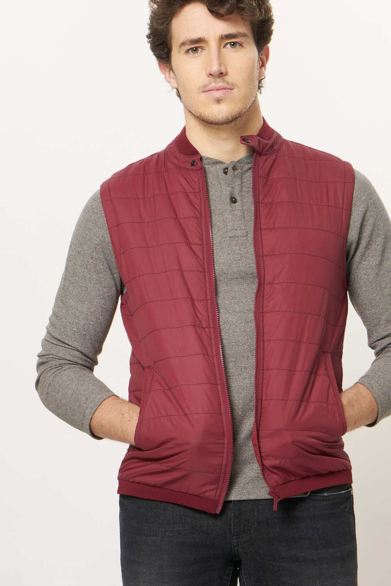 BASICS COMFORT FIT LIGHT WEIGHT POLYFILL JACKET