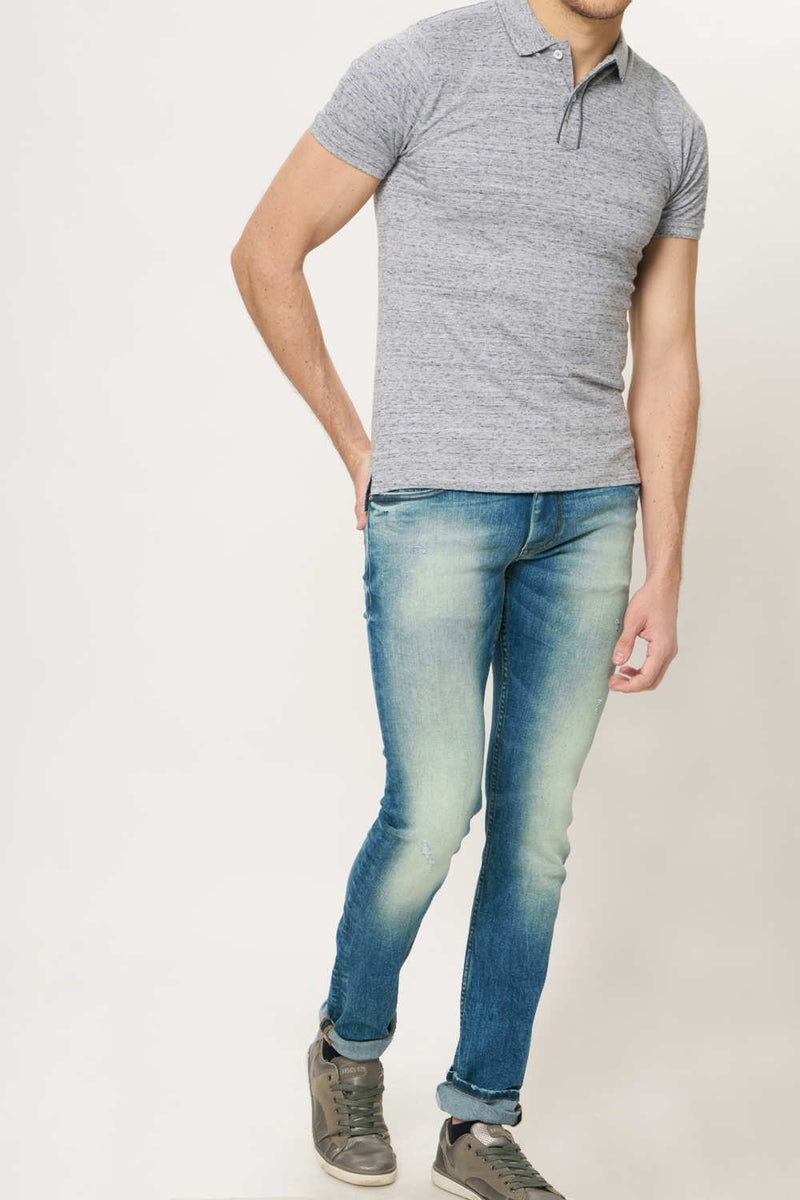 BASICS BLADE FIT STRETCH JEAN