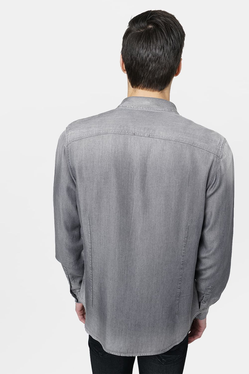 BASICS SLIM FIT TENCEL SHIRT