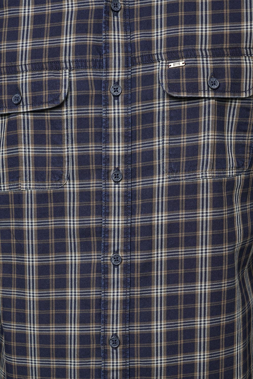 BASICS SLIM FIT CHECKS SHIRT