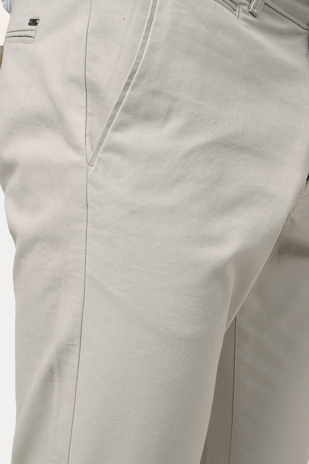 BASICS TAPERED FIT STRETCH TROUSER