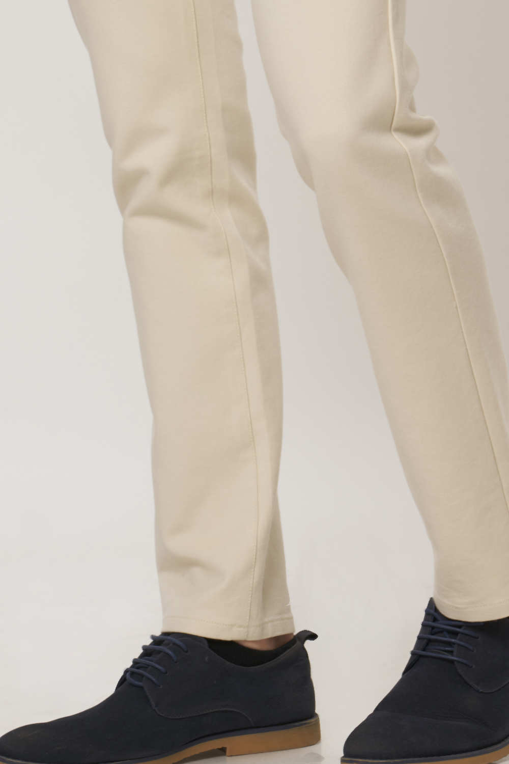 BASICS TAPERED FIT STRETCH TROUSER